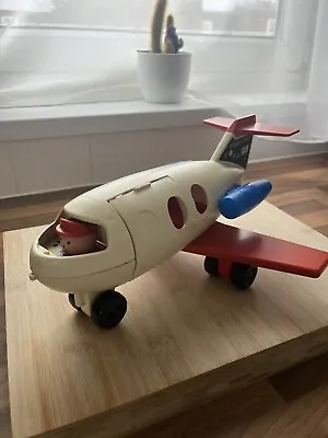Buy Vintage 1970s Fisher Price Little People Fun Toy Jet Plane  • 5£