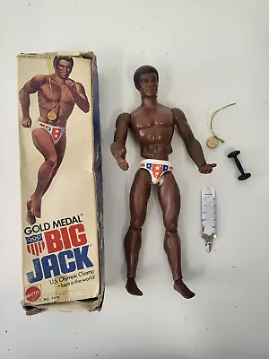 Buy Mattel Big Jim Figure Olympic Big Jack With Original Box, Rare • 123.50£