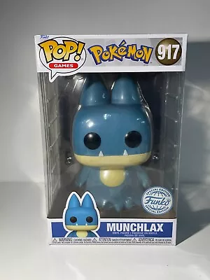 Buy Funko Pop! Games Pokemon 10  Inch Munchlax #917 • 37.99£