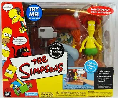 Buy The Simpsons - Playmates - Krustylu Studios (with Sideshow Bob) • 102.11£