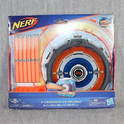 Buy NERF GUN Accustrike Target New Boxed Practice Set 12x Elite Darts Sealed • 16.42£