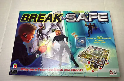 Buy Break The Safe Board Game Mattel 2003 100% Complete Tested *PLAYED ONCE* • 24.06£