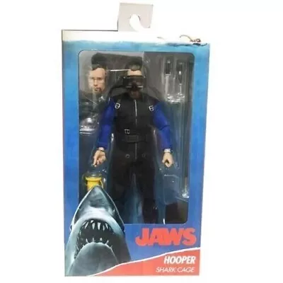 Buy NECA Jaws 8  Scale Clothed Action Figure - Jaws Matt Hooper (Shark Cage Scene) • 48.99£