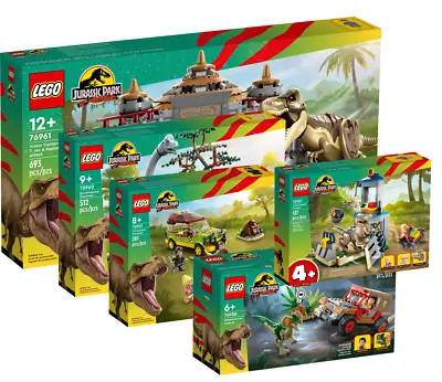 Buy LEGO Jurassic Park X 5 Brand New Sets (Bundle) Including 76961, 76960 & 76959 • 260£
