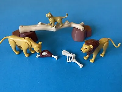 Buy Playmobil Lion & Cubs Zoo Safari Park Add On SEE PICS • 9.99£