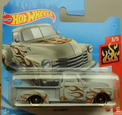 Buy Hot Wheels:  '52 Chevy HW Flames 3/5   (2021)   1:64 Scale NEW SEALED • 8.09£