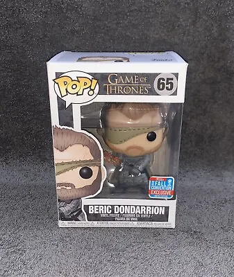 Buy FUNKO POP TV No 65 - GAME OF THRONES - CONVENTION EXCLUSIVE - BERIC DONDARRION • 36.50£