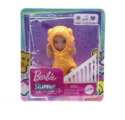 Buy Barbie Skipper Babysitters Inc. Costume Baby Doll - Barbie Baby In Costume Yellow • 12.54£