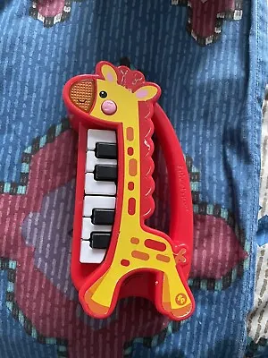 Buy Fisher Price My Little Giraffe Piano Sounds And Lights Easy For Little Hands • 6.50£
