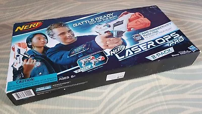 Buy Nerf Gun Laser OpsPro AlphaPoint 2-Pack Laser Tag Boxed New • 20£