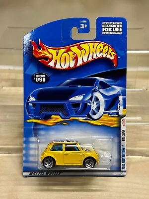 Buy 1/64 Hot Wheels Mini Cooper First Editions Yellow Can Open The Top Long Card • 8.99£