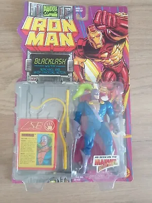 Buy Toybiz Iron Man Blacklash Marvel 1994 Carded   • 25£