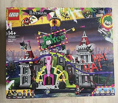 Buy Lego 70922 The Lego Batman Movie The Joker Manor Brand New Sealed FREE POSTAGE • 499.99£