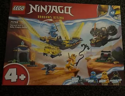 Buy Lego Ninjago 71798 - Nya & Arin's Baby Dragon Battle - Brand New Sealed Box BNIB • 24£