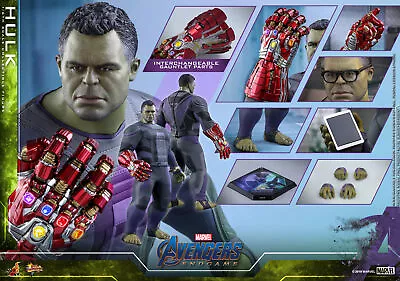 Buy Clearance Sale! Dpd Express Hot Toys 1/6 Avengers: Endgame Mms558 Hulk Figure • 258.99£