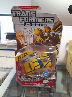 Buy Transformers Prime Robots In Disguise Bumblebee Deluxe Sealed On Card • 35£