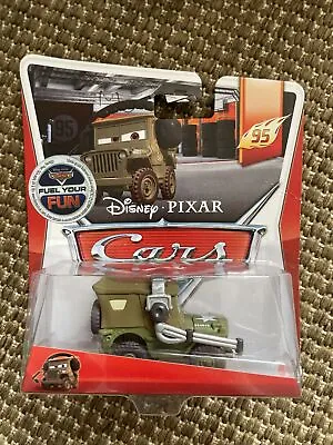 Buy Pixar Cars Race Team Sarge With Headset • 8.50£