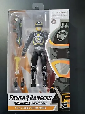 Buy Power Rangers Lightning Collection Spd A-squad Yellow Ranger • 19.95£