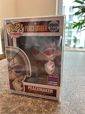 Buy Funko POP! Peacemaker With Shield #1237 Wondrous Convention 2022 Limited Edition • 10£