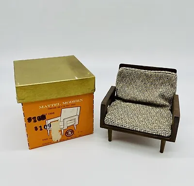 Buy Vintage Barbie 1958 Mattel Modern Furniture Easy-chair Stock # 802  • 385.28£