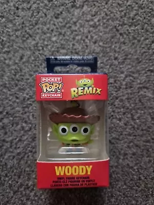 Buy Disney Pixar - Alien Remix Woody Pocket Pop! Keychain  • 3£