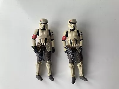 Buy Star Wars Shoretrooper X2 Rogue One 3.75  Scarif Trooper Action Figures • 18£