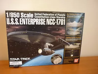 Buy Bandai 1/850 Scale Star Trek The Motion Picture Enterprise Refit Model New Rare • 250£