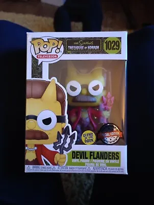 Buy Funko POP Television Figure : Simpsons Treehouse Of Horror #1029 Devil Flanders • 13.99£