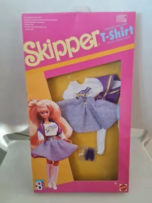 Buy Vintage 1989 Barbie Skipper Dressing T-Shirt • 41.11£