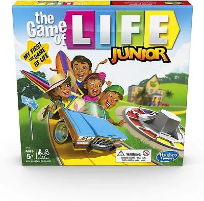 Buy The Game Of Life Junior Classic Family Board Game Hasbro For Kids And Adults • 14.99£