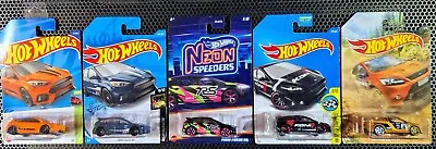 Buy HOT WHEELS Collectors Special 5 Set FORD FOCUS RS / Koni - Bilstein - Sparco  • 27.99£