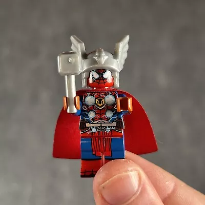 Buy Lego Custom Mini Figure - Spider Man Thor Mjolnit- Great Gift (Fast Shipping) • 12.28£