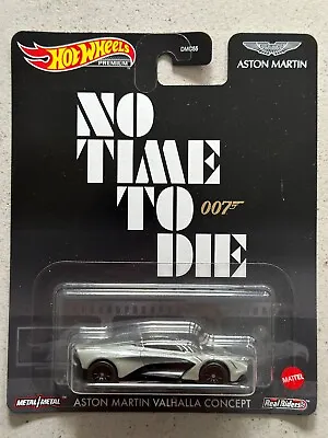 Buy Hot Wheels Premium James Bond ASTON MARTIN VALHALLA CONCEPT No Time To Die 007 • 24.99£