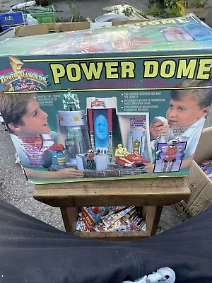 Buy Vintage - Power Rangers Power Dome - Original Box Mighty Morphin Zordon Alpha 5 • 100£