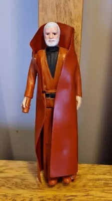 Buy Vintage Star Wars Obi-Wan Kenobi Figure, Kenner 1977 (with Cape, No Lightsaber) • 9.99£