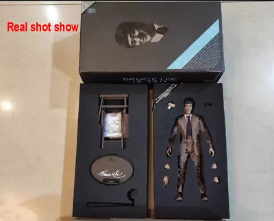 Buy New Hot Toys MIS11 BruceLee  In Suit Version 1/6 Action Figure In Stock • 195£
