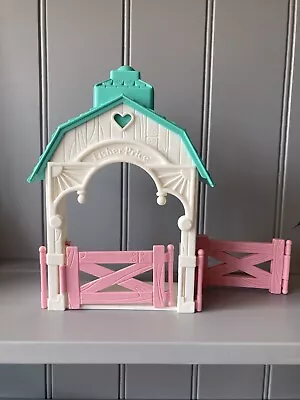 Buy Fisher Price My Loving Family, Vintage Dolls House Horse Stable • 15.99£