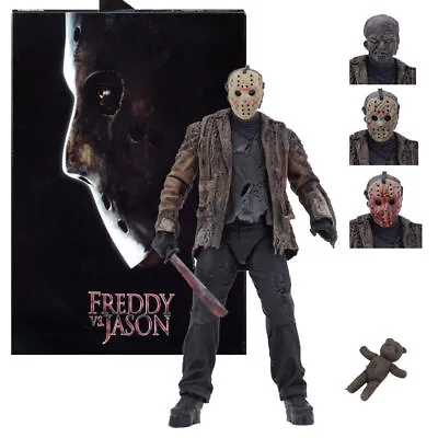 Buy NECA Freddy VS Jason Ultimate Jason Voorhees 7  Action Figure Model Toys Doll • 48.12£