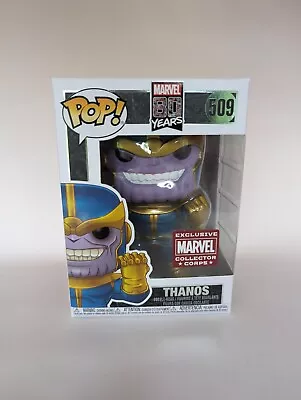 Buy Thanos First Appearance 509 Marvel Collectors Corp 80 Years Funko Pop Vinyl • 18£