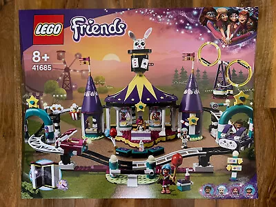 Buy LEGO 41685 Friends Magical Funfair Roller Coaster Fairground Set, Amusement Park • 66£