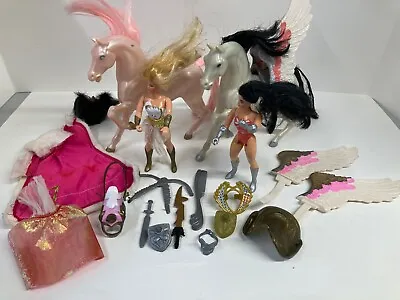 Buy Vintage 1980’s - SHE RA, Swift Wind - Catra & Storm - Various Accessories Bundle • 50£