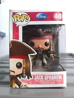 Buy Genuine Rare Boxed FUNKO POP! #48 Disney Pirates Of The Caribbean Jack Sparrow • 44.99£
