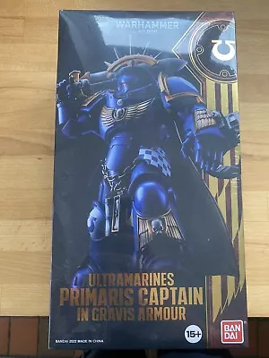 Buy Warhammer Bandai Ultramarine Primaris Gravis Captain Figure - Rare Item • 150£