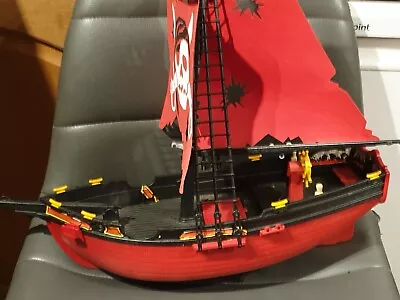 Buy Large Playmobil Pirate Ship Toy Childs Fun Toy • 16.60£
