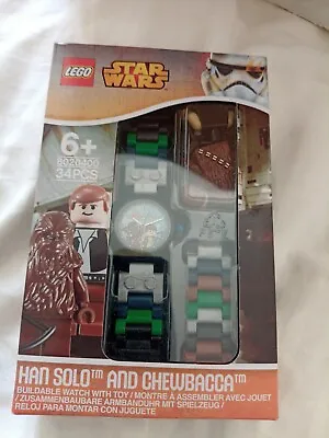 Buy Lego Star Wars Buildable Watch 8020400 Han Solo & Chewbacca New Very Rare • 25£