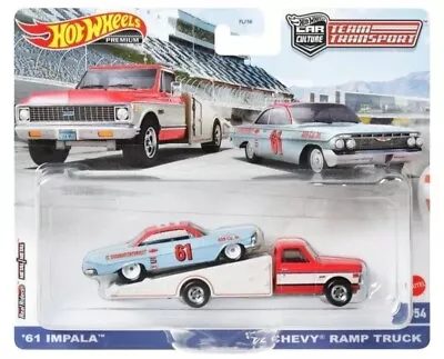 Buy Hot Wheels Team Transport. Impala 61- Ramp Truck Pre Command Expedition 18/07 • 25.74£