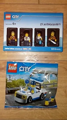 Buy NEW Toys R Us Rare Lego City Minifigures LIMITED EDITION Lego City Polybag 30352 • 15.26£