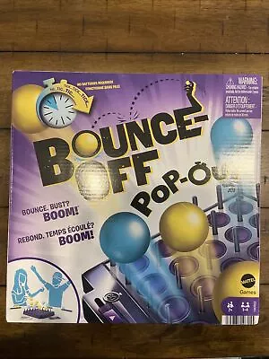 Buy New Mattel Bounce Off Pop-out Game 1-4 Players Ages 7+ Free Shipping!! • 18.31£
