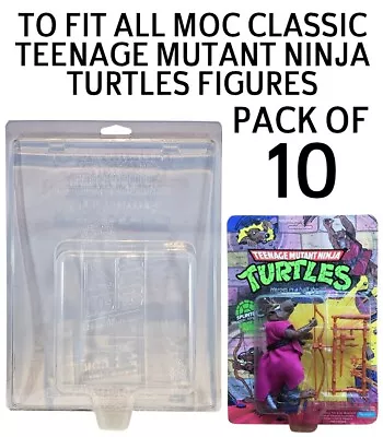 Buy Special Edition 10 Pack Of Protective Cases For MOC 88-90 TMNT Figures - AFTTMNT • 80£