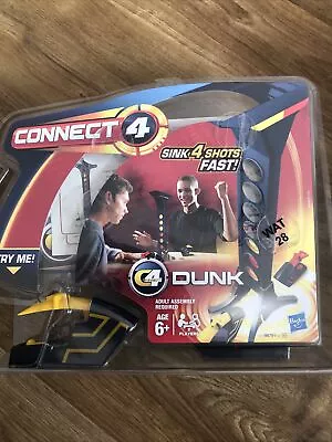 Buy Hasbro - Connect 4 - C4 Dunk - Rapid-Fire Action Family Game - Complete • 10£